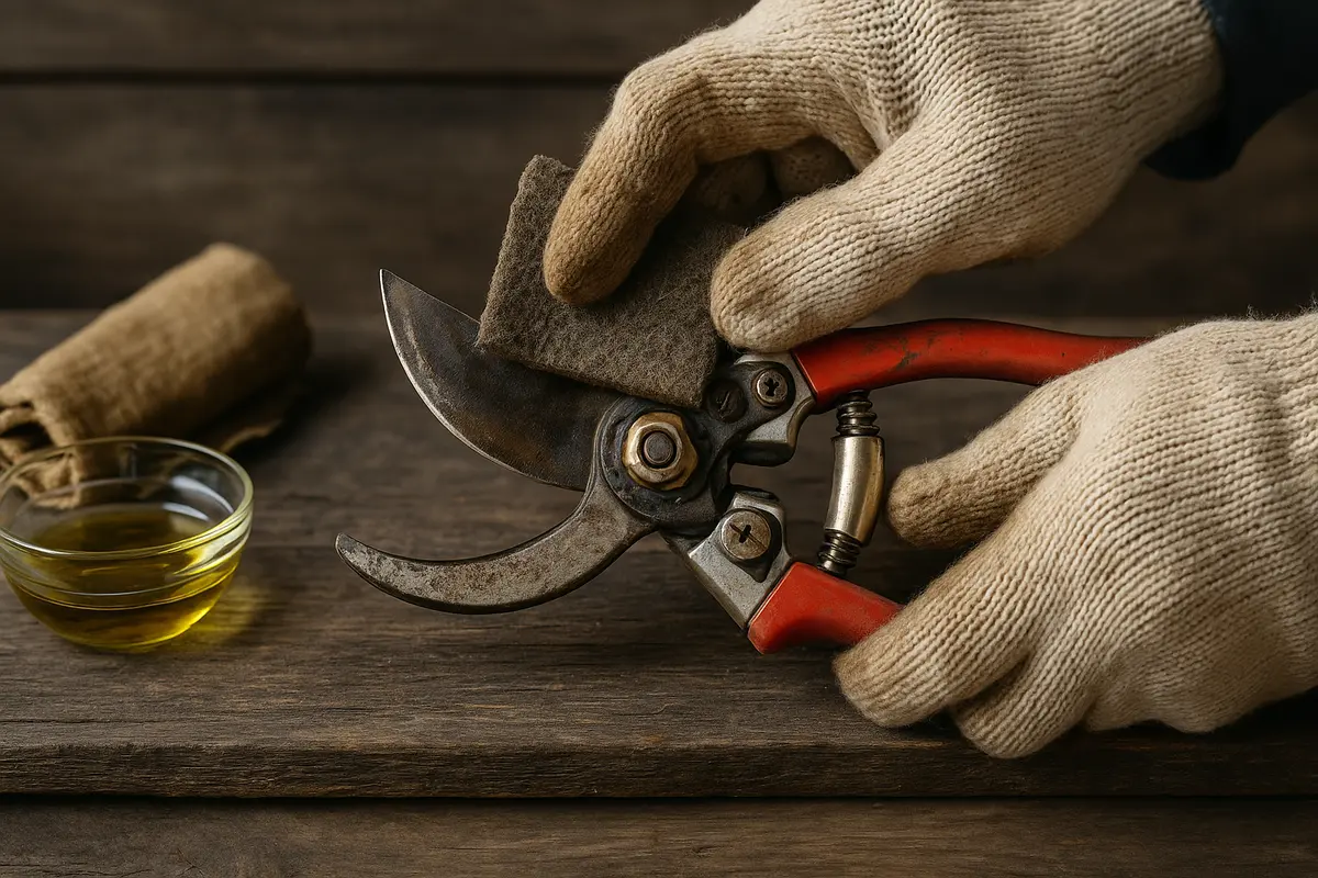 Come si puliscono correttamente le cesoie da potatura? Il metodo che ne allunga la vita