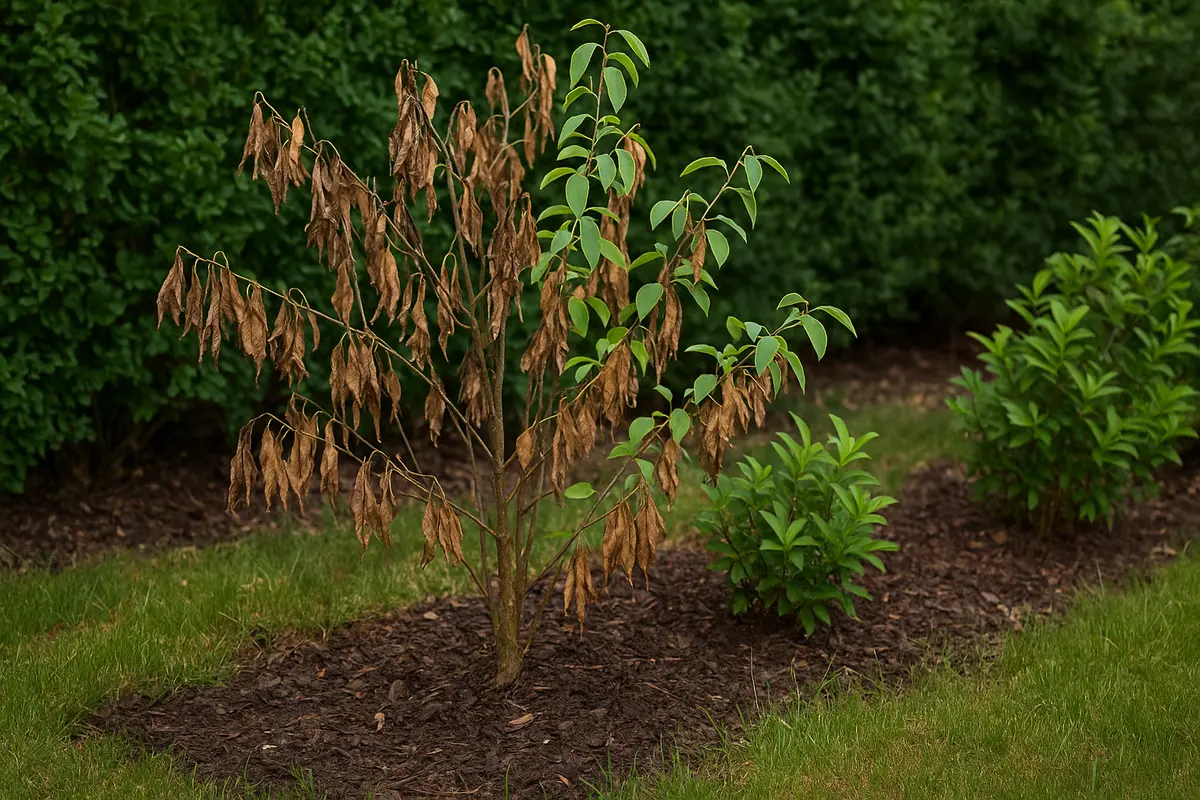 Deperimento improvviso degli arbusti da giardino: Come riconoscere precocemente il problema