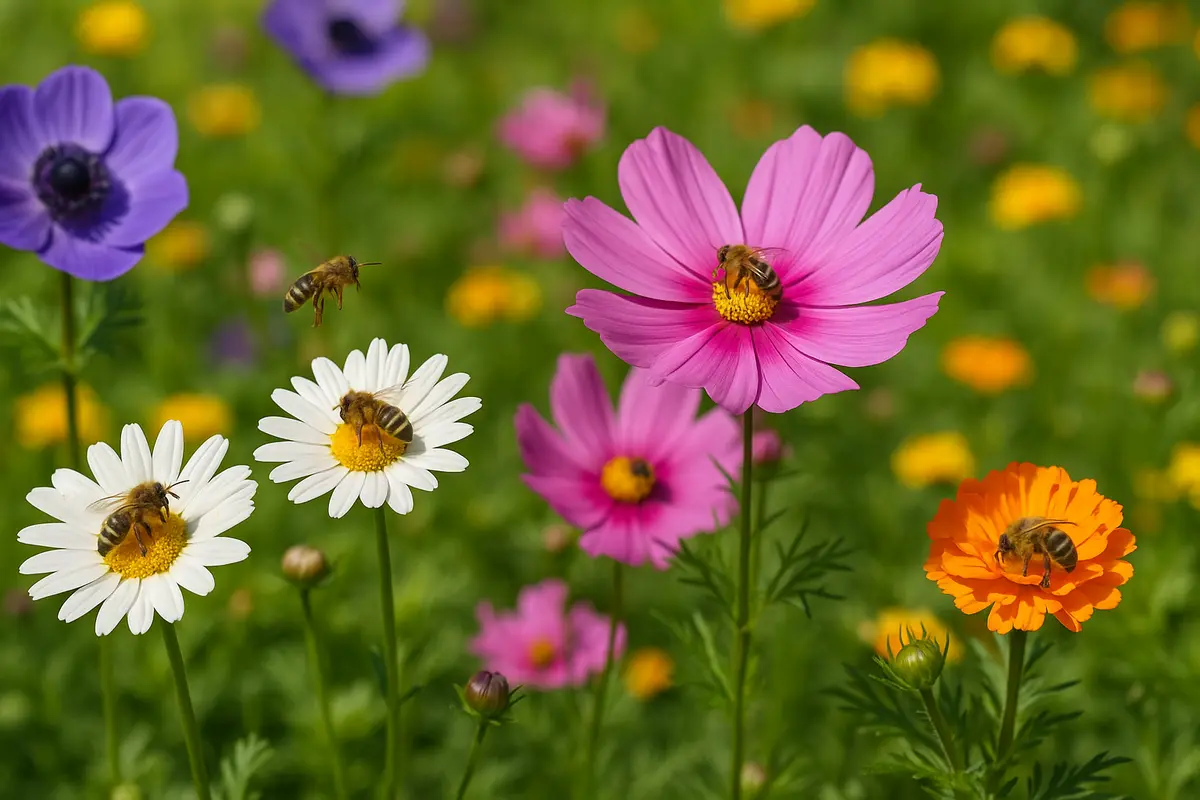 Quali fiori attirano le api in giardino? Scelte che aiutano la biodiversità e rendono tutto più colorato