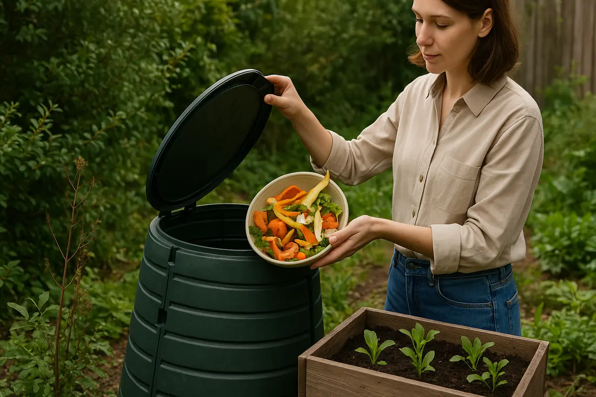 Cos’è il compostatore domestico? Trasforma gli scarti in nutrimento per le tue piante