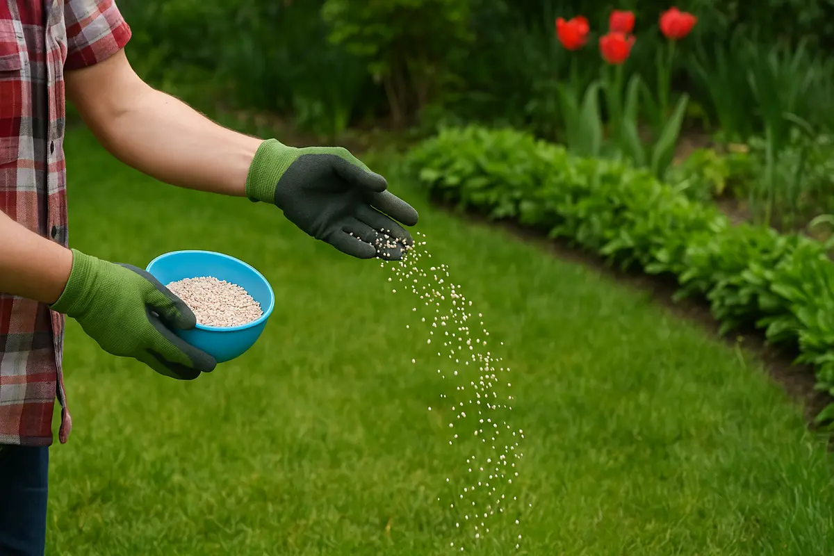 Come distribuire uniformemente i fertilizzanti granulari? Il trucco dei giardinieri esperti