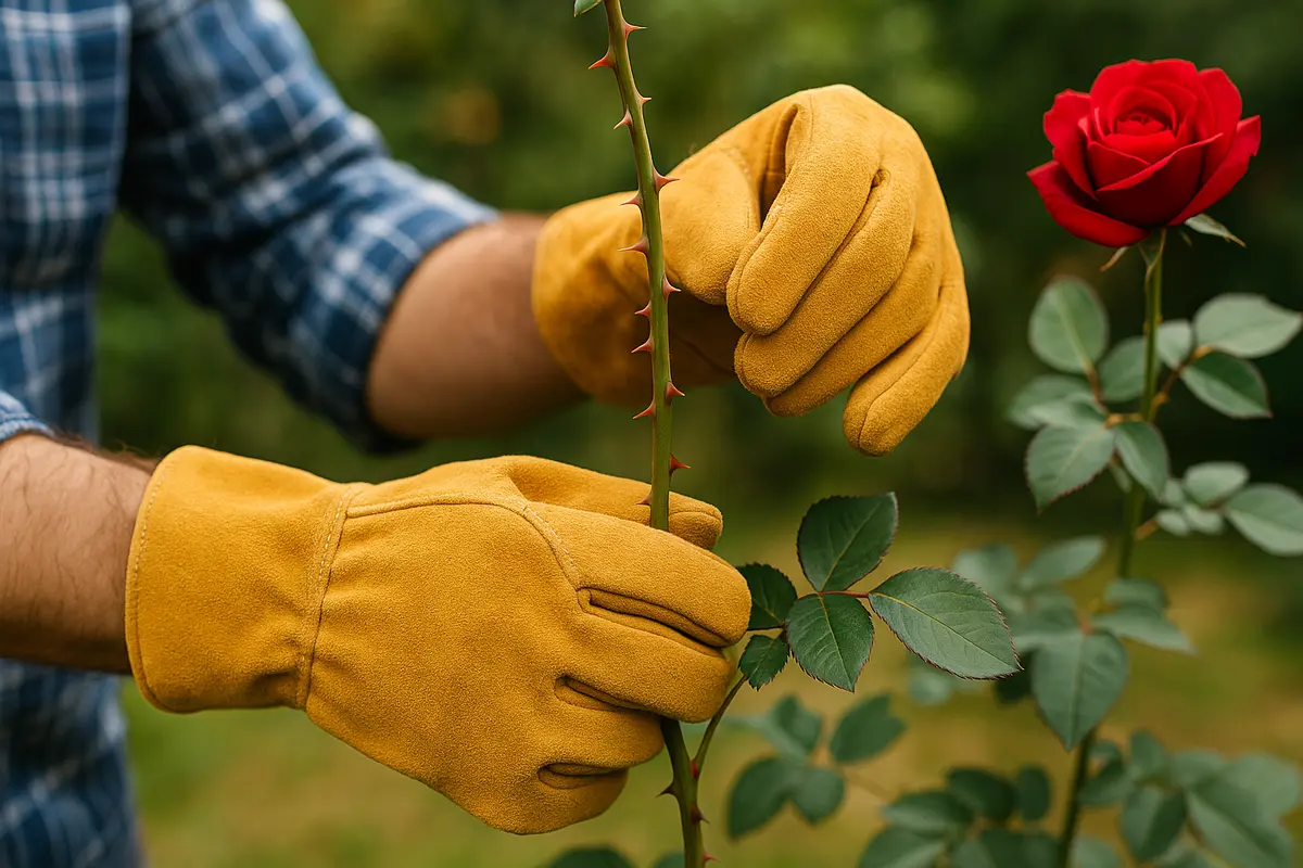 Che guanti usare contro le spine delle rose? Evita il fastidio e lavora senza rischi