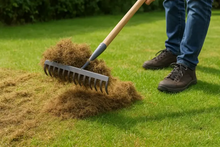 Come eliminare il feltro vegetale dal prato? Strategia poco nota per migliorare la salute del tappeto erboso