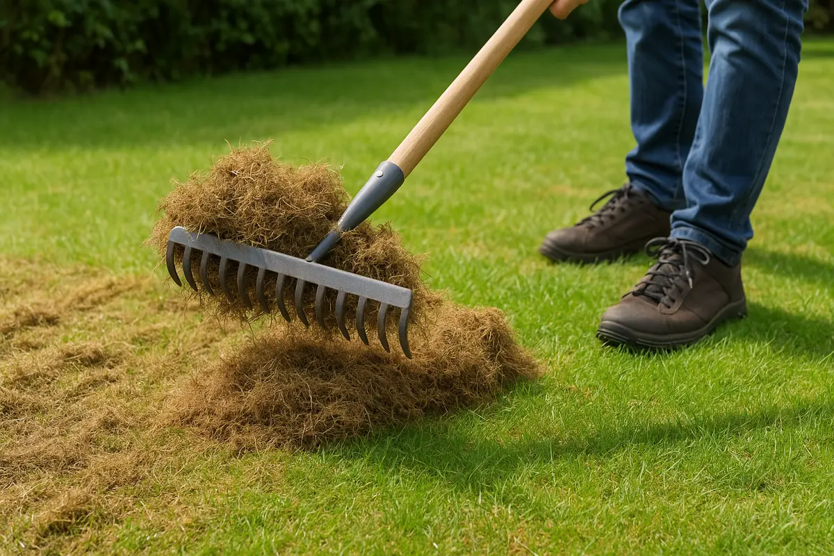 Come eliminare il feltro vegetale dal prato? Strategia poco nota per migliorare la salute del tappeto erboso