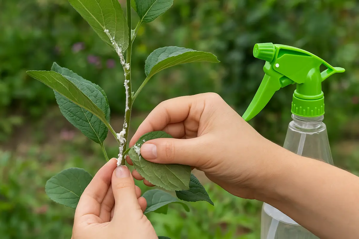 Come riconoscere un attacco precoce di cocciniglia sulle piante da giardino? Azioni rapide che funzionano