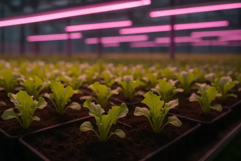 Luce artificiale per piantine in serra: Sfrutta il massimo potenziale di crescita