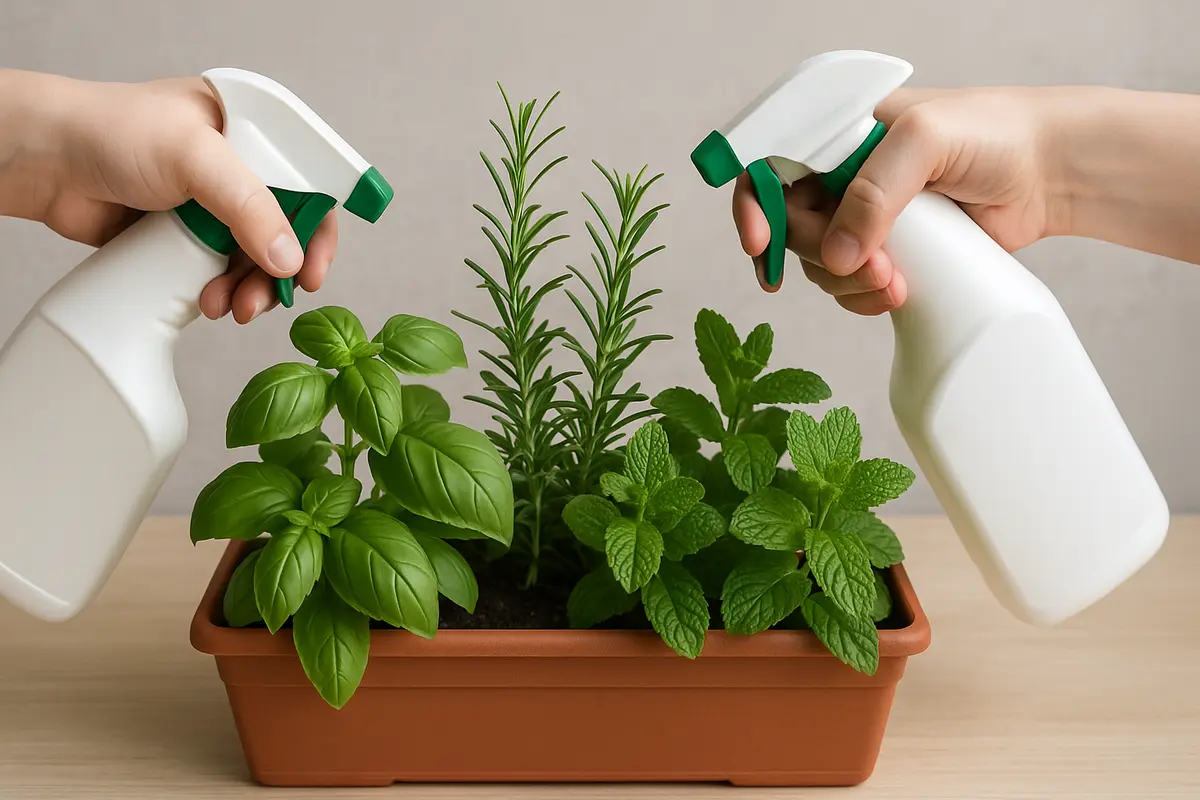 Quale spruzzatore scegliere per le piante aromatiche? Prolunga freschezza e profumo
