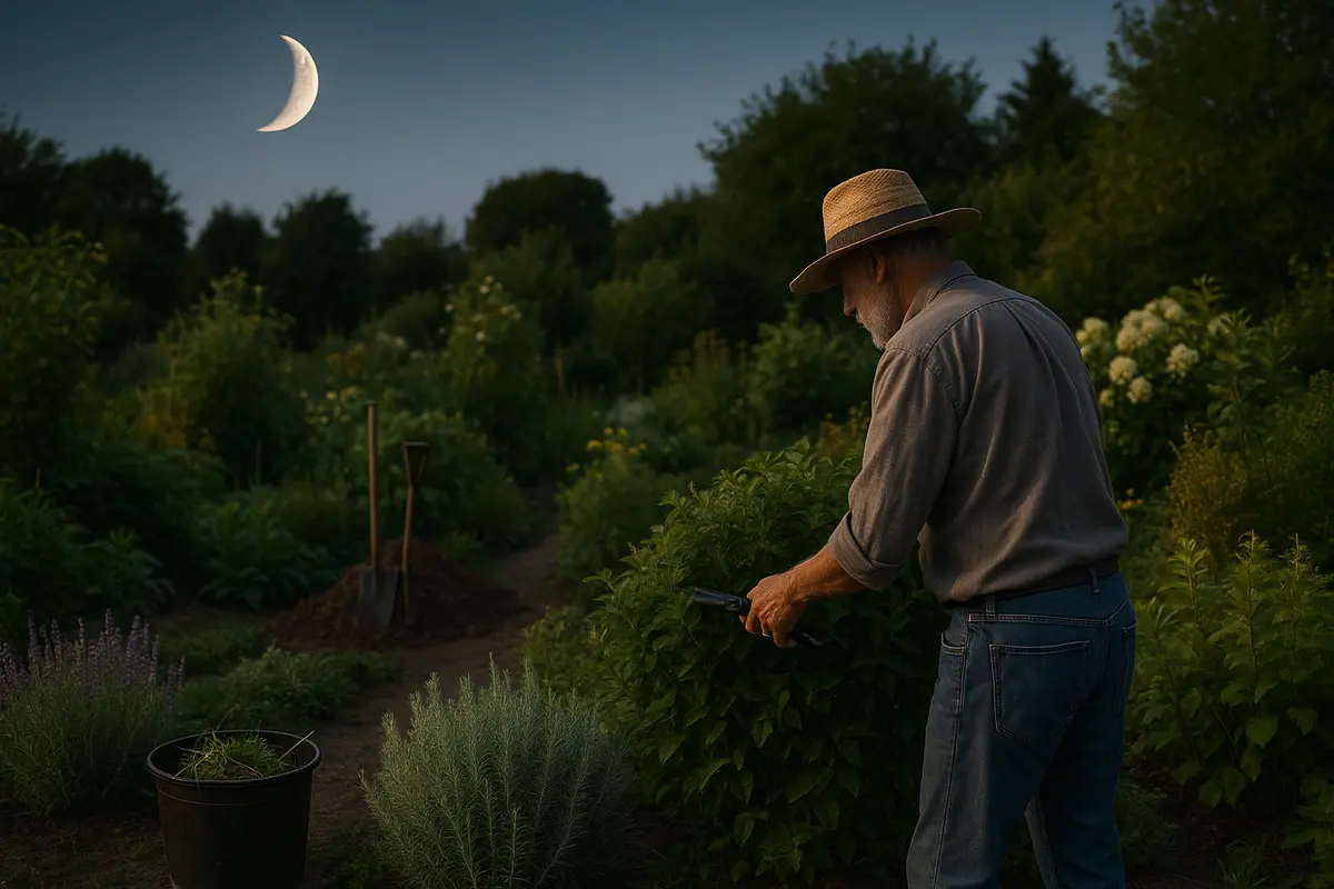Luna calante da oggi: i tre lavori che i vecchi giardinieri non rimandavano mai