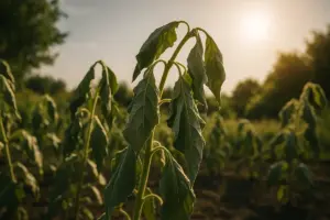 Foglie accartocciate in piena canicola: cosa controllare prima di dare più acqua