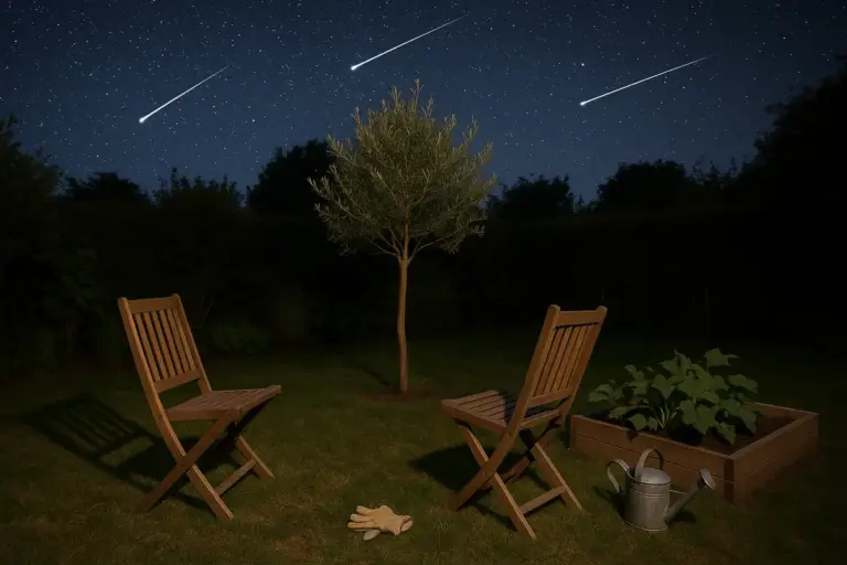 Stelle cadenti già visibili: preparare un angolo del giardino per le notti di San Lorenzo