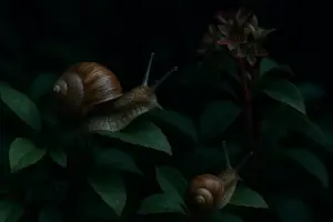 Lumache sulle piante ornamentali di notte: come sfruttare il loro ritmo contro di loro