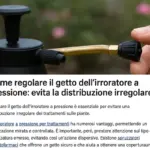 Come regolare il getto dell’irroratore a pressione: evita la distribuzione irregolare
