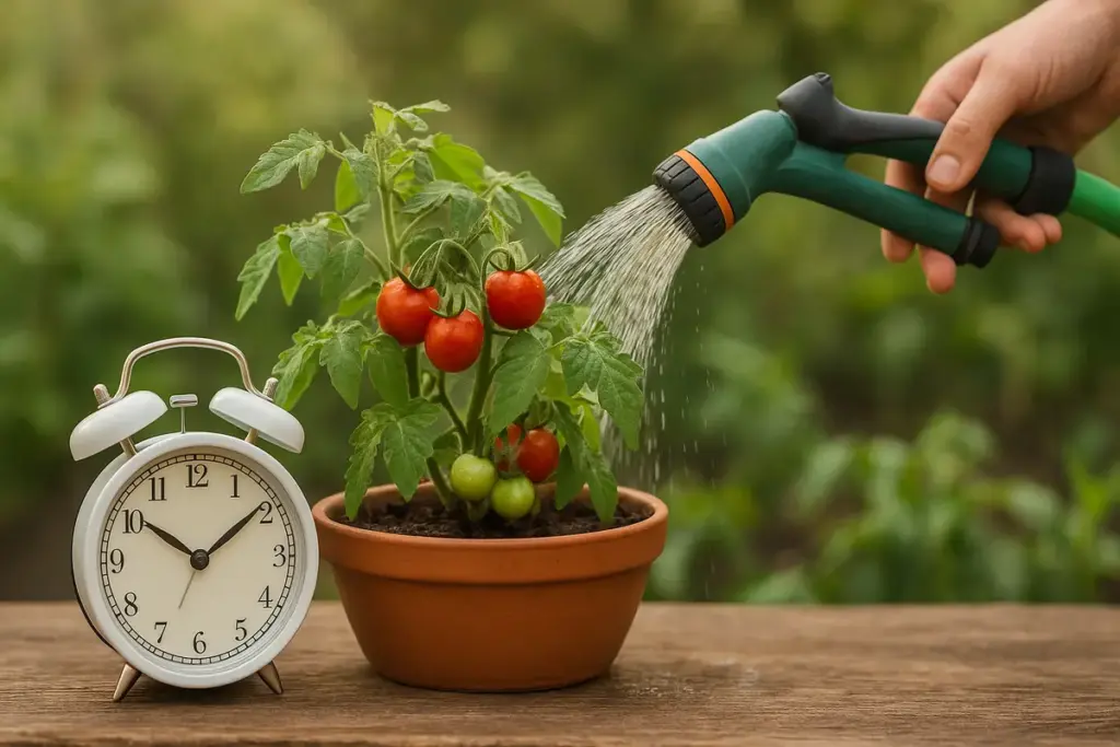 Orario di irrigazione per orto in vaso: il dettaglio che cambia il raccolto