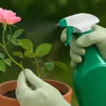 Afidi sulle rose in vaso: come intervenire con un trattamento green mirato