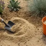 Terreno sabbioso per piante da siccità: come prepararlo prima della messa a dimora