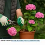 Potatura delle ortensie in vaso: quando farlo per non perdere la fioritura