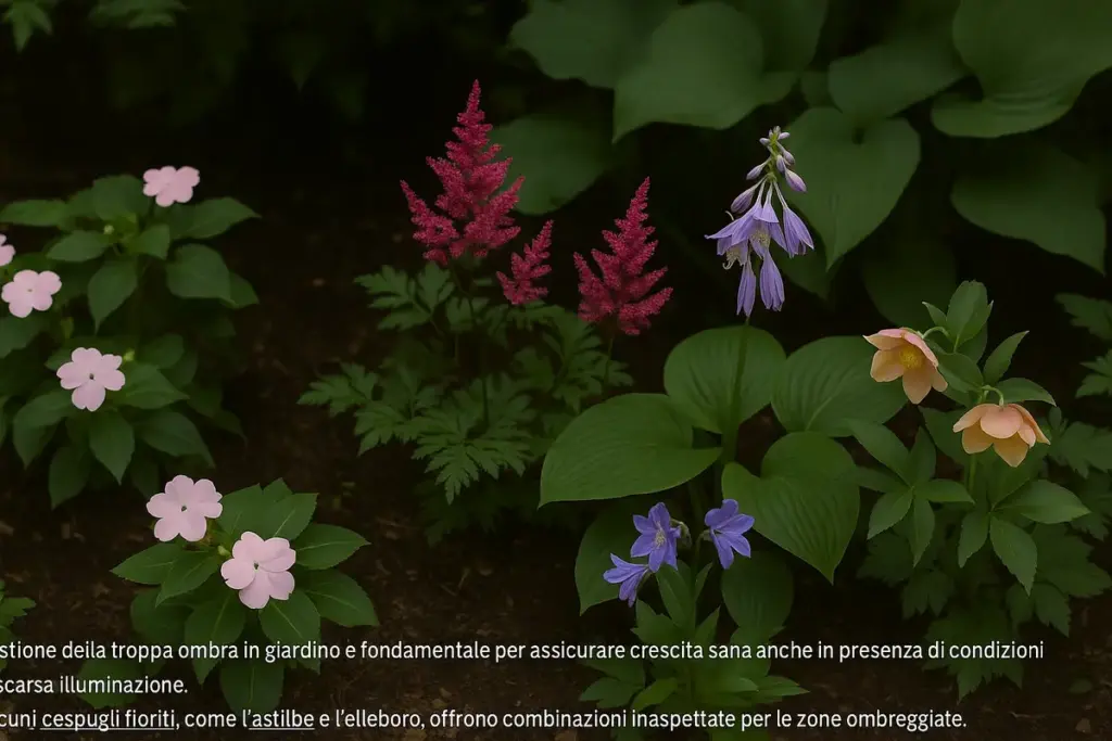Fiori che crescono all’ombra in piena terra: gli abbinamenti che sorprendono davvero