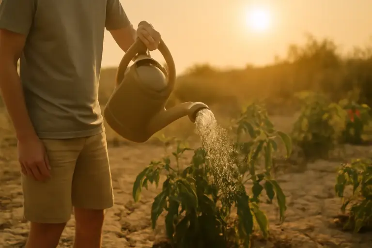 Caldo record e siccità: come salvare le tue piante da giardino senza sprecare acqua