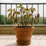 Foglie bruciate dal sole sul vaso: ecco cosa si può ancora recuperare