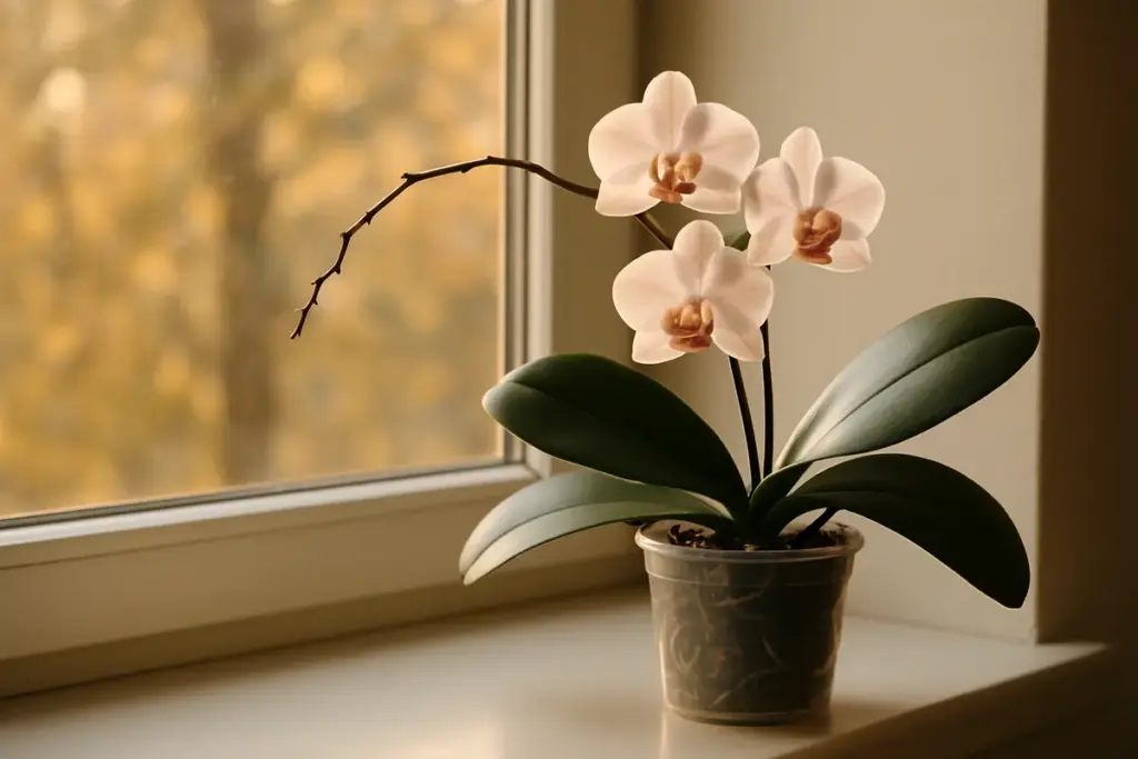 L’orchidea rallenta in autunno e molti la curano male: ecco cosa cambia