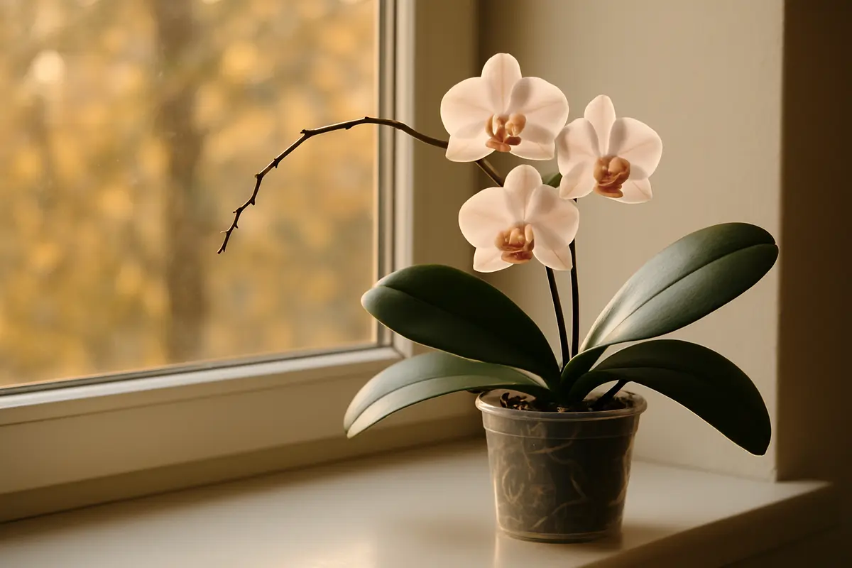 L’orchidea rallenta in autunno e molti la curano male: ecco cosa cambia