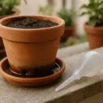 Acqua nel sottovaso: ecco cosa succede alla radice