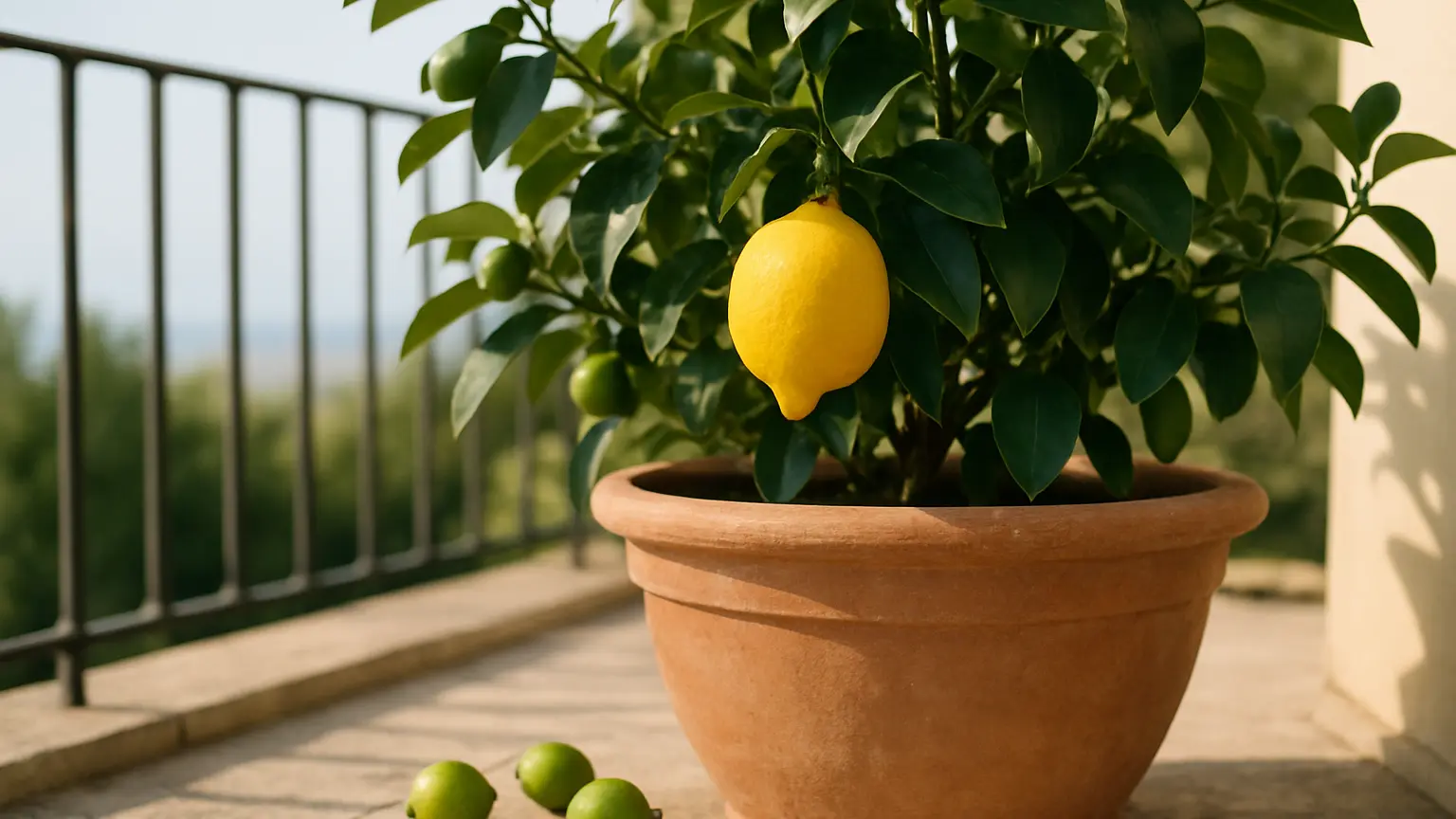 Il limone in vaso perde i frutti: ecco da cosa dipende