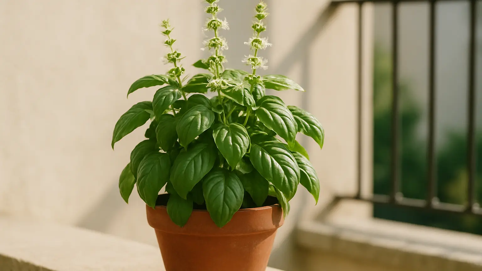 Il basilico in fiore cambia tutto in pochi giorni: ecco cosa fare adesso