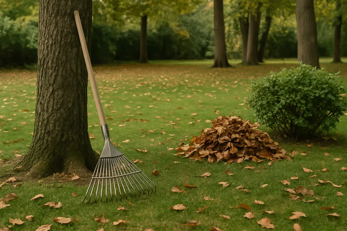 Foglie secche in giardino: ecco come riutilizzarle senza sprecare niente