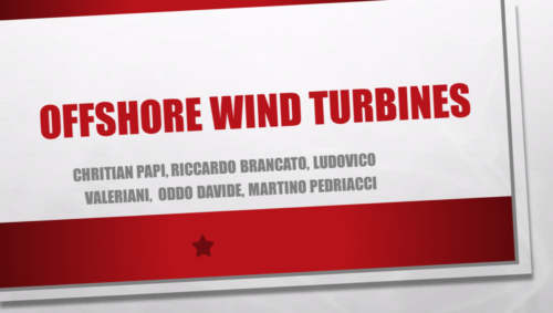 Offshore wind turbines